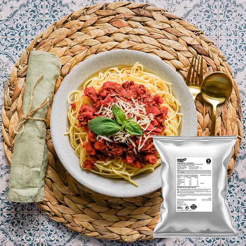 Greenforce færdigblanding til vegansk hakket kød, af ærteprotein, 2 kg