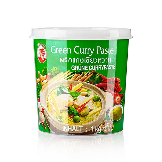Currypasta, grøn, Cock Brand, 1 kg