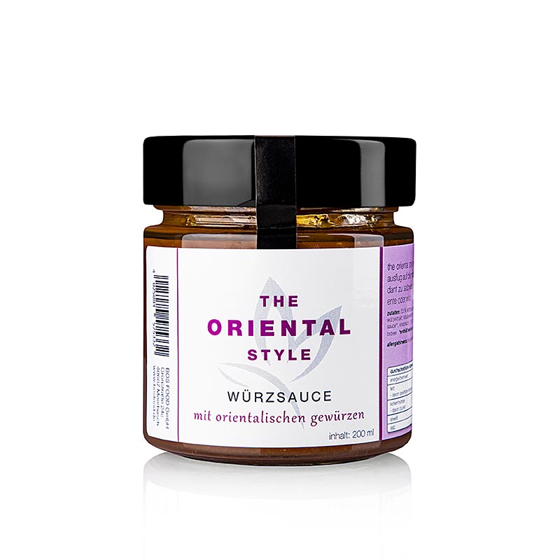 Serious Taste "the oriental style" sauce, Ernst Petry, 200 ml