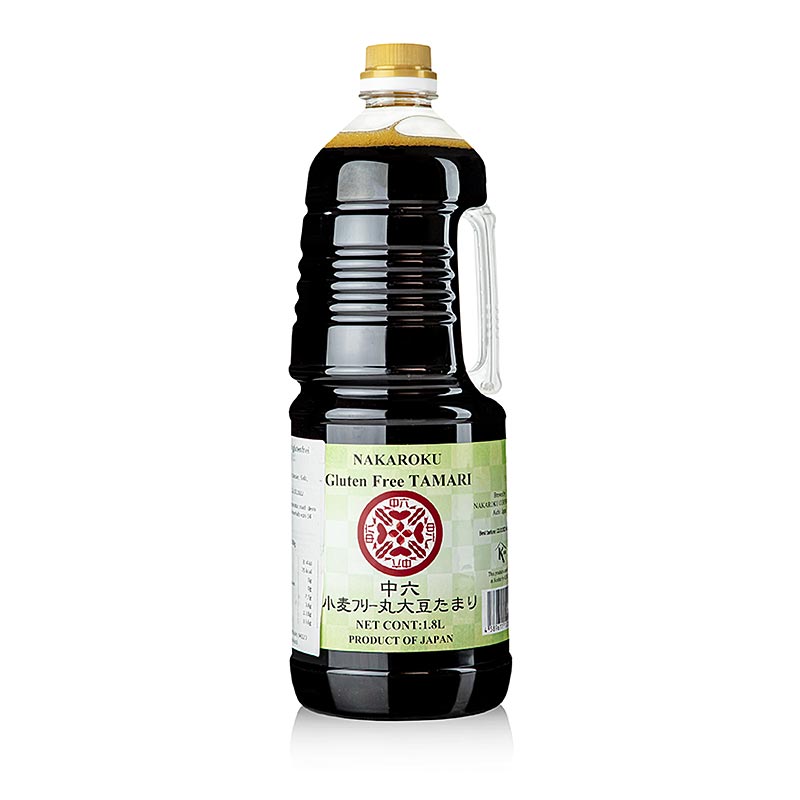 Sojasovs – Tamari, Nakaroku, glutenfri, Japan, 1,8 l