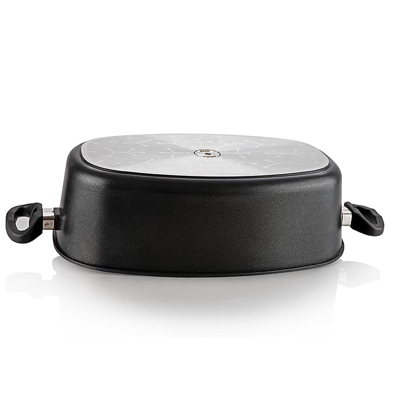 AMT Gastroguss, jumbo-stegepande med håndtag i siderne, induktion, 40x24x12 cm, 1 St