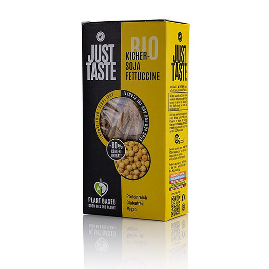 Just Taste kikærte-fettuccine, glutenfri, økologisk, 250 g
