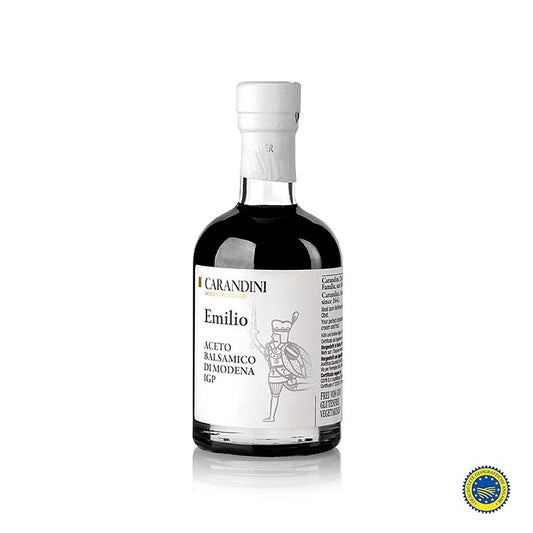 Carandini Aceto Balsamico di Modena g.g.A, Emilio Riserva Speciale Silver, 2 år 250 ml