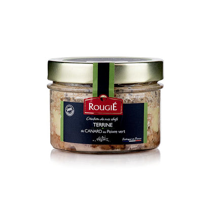 Terrine af andekød, med grøn peber, Rougie, 180 g