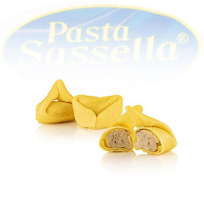 Friske tortelloni med kantarelfyld, Sassella, sæsonvare, 500 g