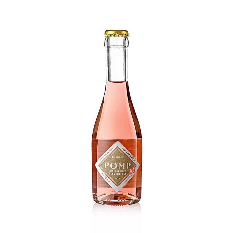 POMP Bio Aperitif, 0,0, frugtig, alkoholfri, BIO, 200 ml