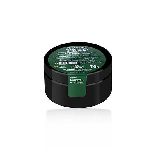 Sosa fødevarefarve mintgrøn, pulver, vandopløselig (39430), 70 g