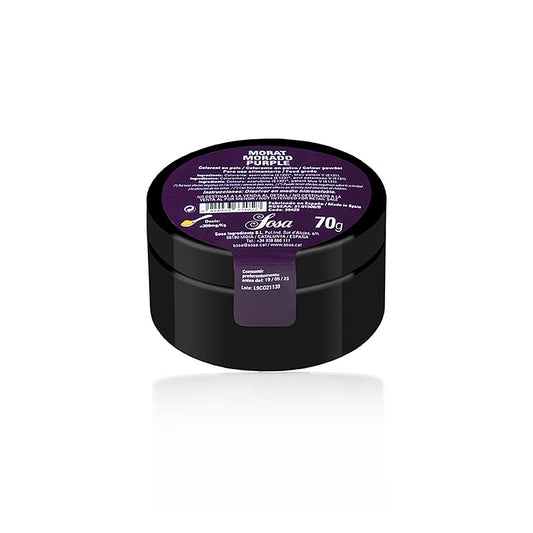Sosa fødevarefarve violet, pulver, vandopløselig (39429), 70 g