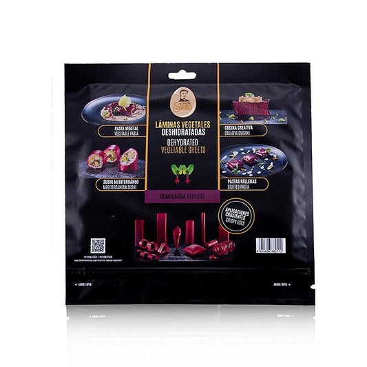 Vegetarisk spisepapir "Rødbede", La Cocina de Senén, 110 g, 10 ark