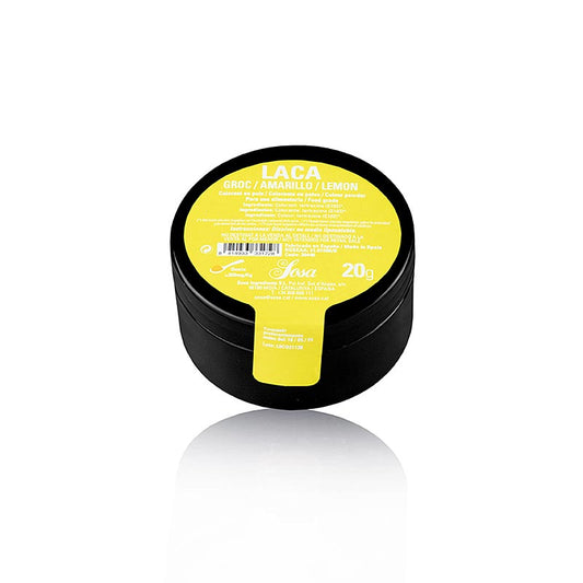 Sosa fødevarefarve gul, pulver, fedtopløselig (39446), 20 g
