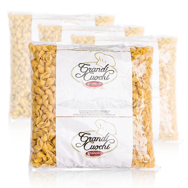 Granoro Strascinati, store Orecchiette, nr. 92, 12 kg, 4 x 3000 g