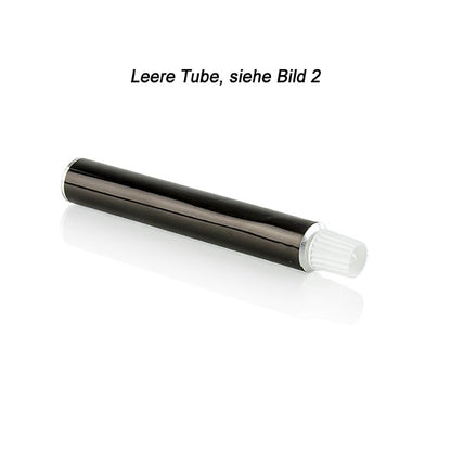 Tube til påfyldning, sort, 15 ml, uden indhold, 100% Chef, 100 stk