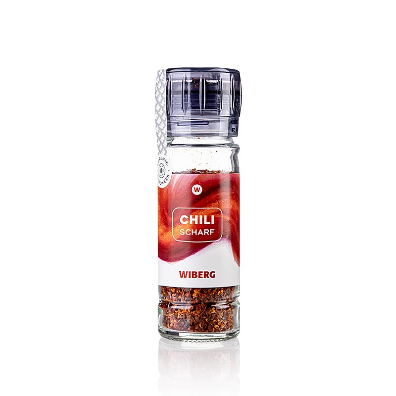 Wiberg krydderikværn Chili, stærk, knust, 40 g