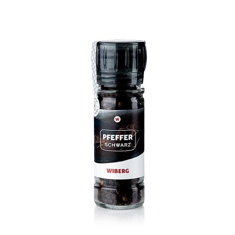 Wiberg krydderikværn peber, sort, hele bønner, 55 g