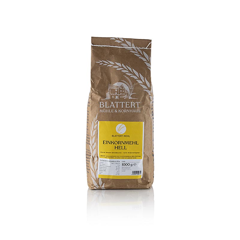 Enkornsmel, lyst, Blattert Mühle, 1 kg