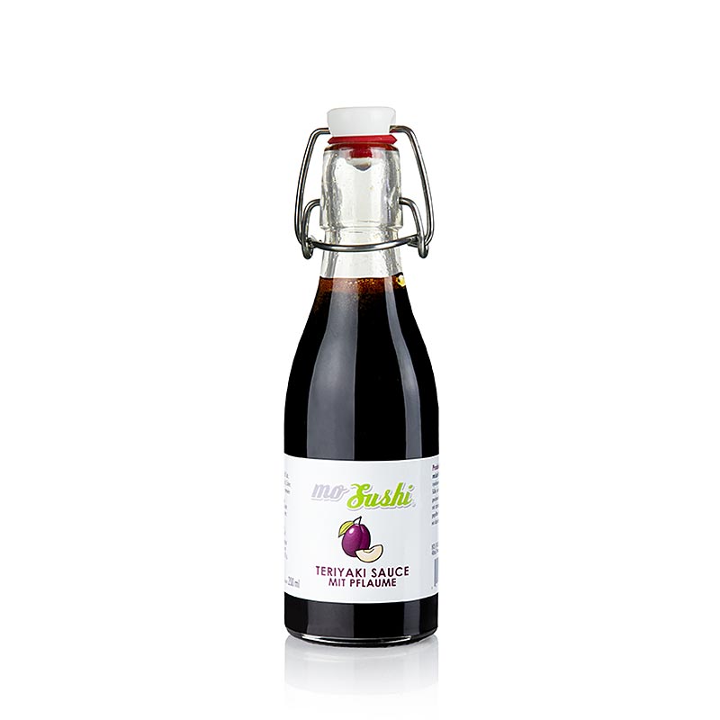 MO Sushi Teriyaki-sauce, blomme, 200 ml