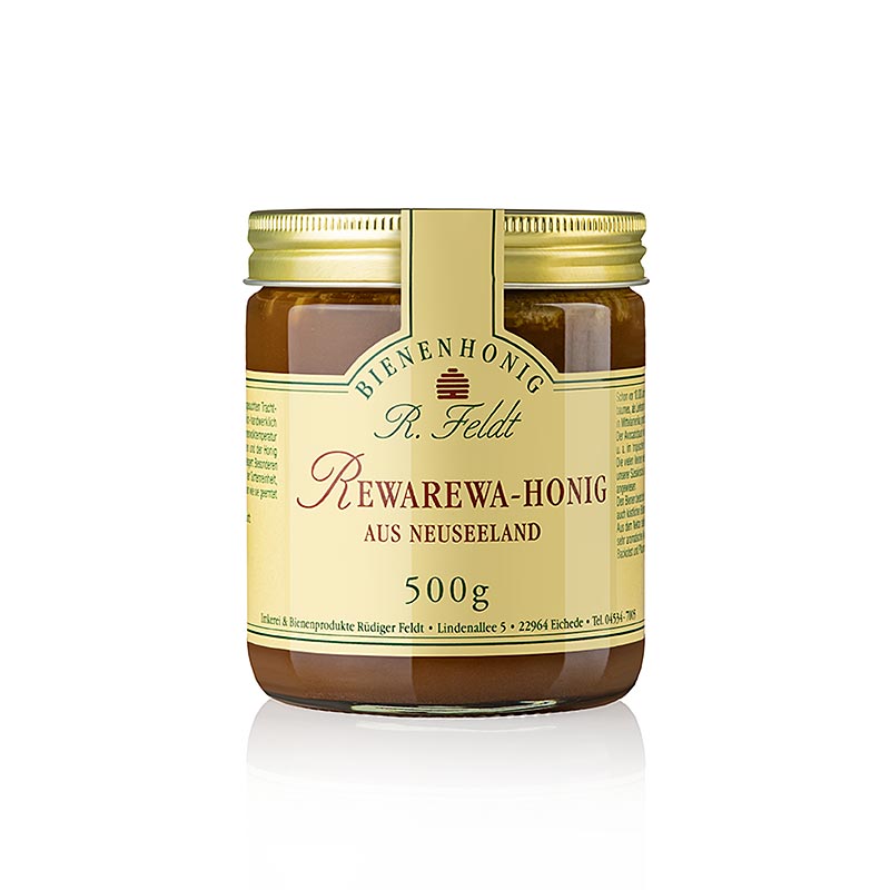 Rewarewa honning, New Zealand, Feldt, 500 g