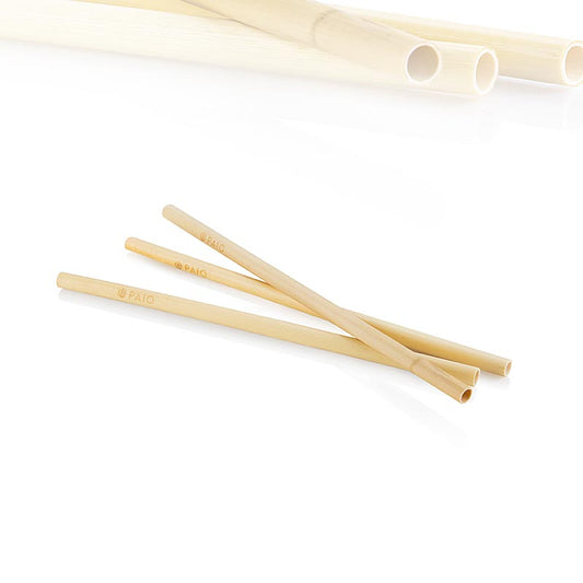 Sugrør af tagrør - Longdrink - 21 cm x 8 mm, Paio, 200 stk