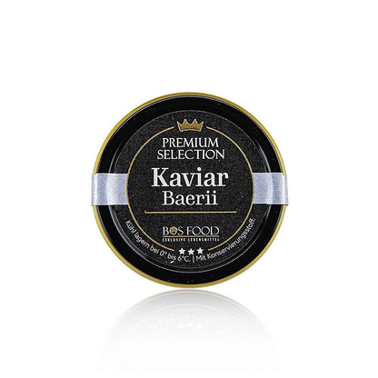 BOS FOOD Premium Selection - Baerii kaviar; STÖRKAVIAR, 10 g