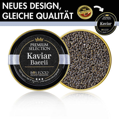 BOS FOOD Premium Selection - Baerii kaviar; STÖRKAVIAR, 10 g