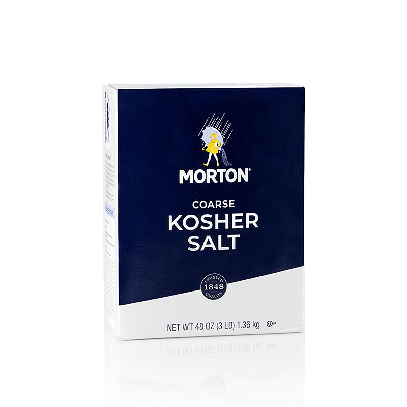 Kosher Salt, kosher salt, groft, Morton, 1,36 kg