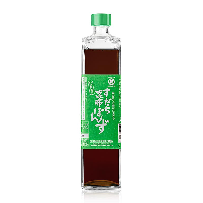 Sudachi Kombu Ponzu, lavet af sojasovs og sudachi-saft, Marusho, 700 ml