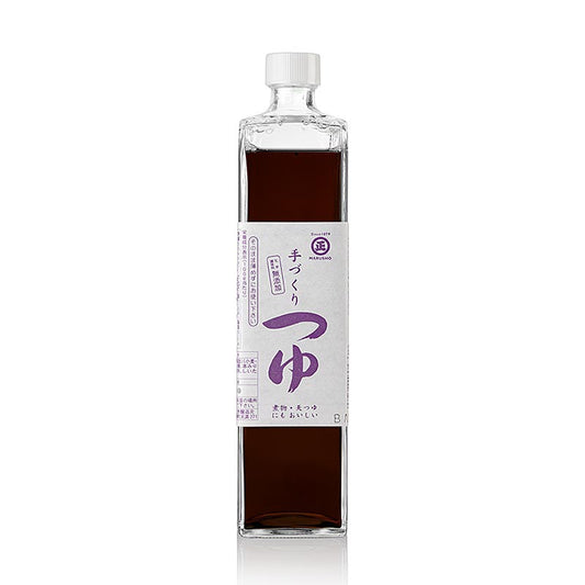 Tesukuri Tsuyu krydderisauce med dashi, umami-sauce til soba, Marusho, 700 ml