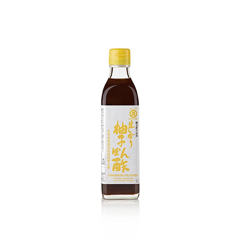 Namashibori Yuzu Ponzu, lavet af sojasovs og yuzu-saft, Marusho, 300 ml