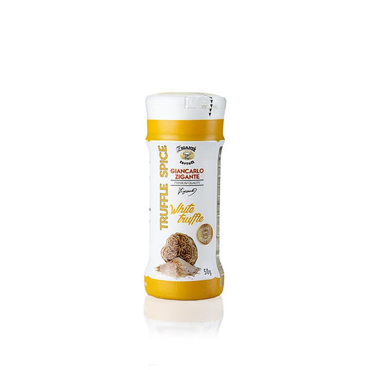 Trøffelpulver, krydderi, med hvid trøffel (tuber magnatum pico), Zigante, 50 g