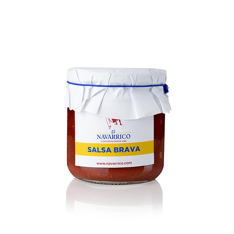 Salsa Brava, pikant krydret tomatsauce, El Navarrico, 315 g
