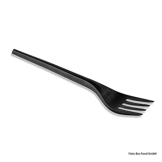 Naturesse gaffel, sort, 168 mm, REUSABLE CPLA, 1.000 stk