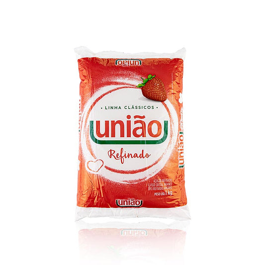 Hvidt rørsukker, fra Brasilien til cocktails, firmaet União, 1 kg