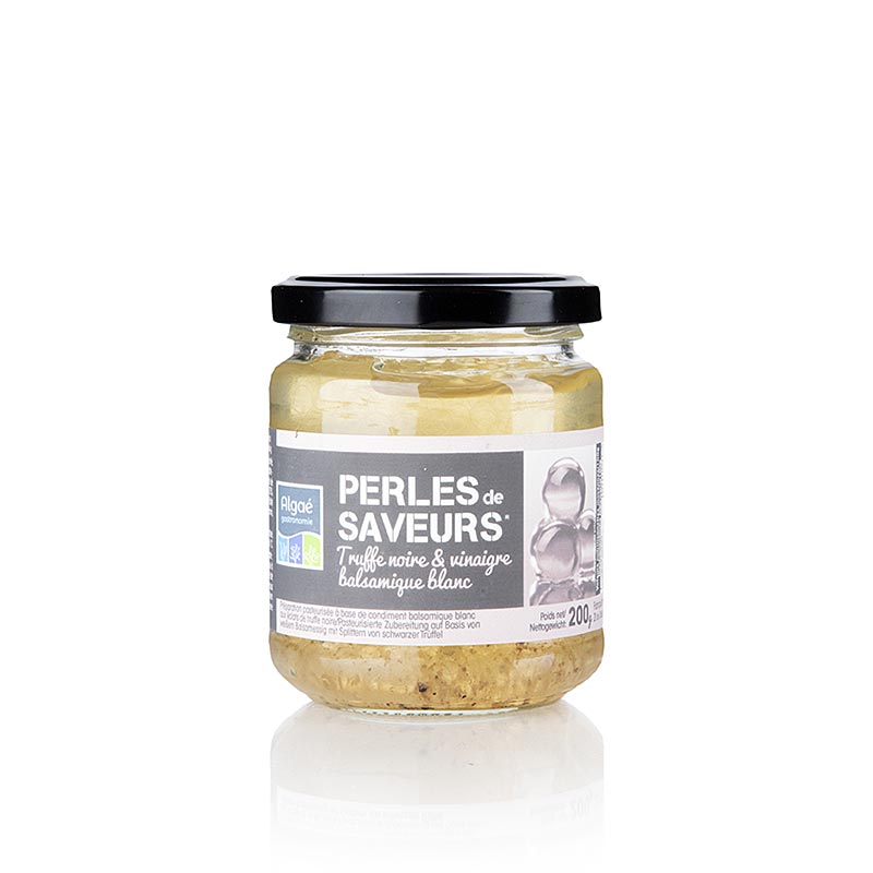Krydderikaviar "Hvid balsamico og sommertrøffel", Les Perles, 200 g