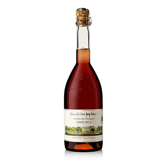 Manufaktur Jörg Geiger alkoholfri mousserende "Cuvée 9", økologisk, 750 ml