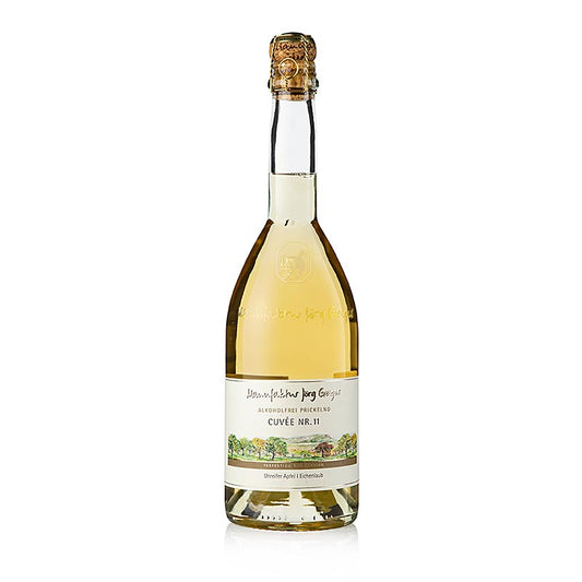 Jörg Geiger alkoholfri mousserende "Cuvée 11", 750 ml