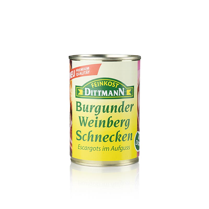 Bourgogne-snegle (Helix Pomatia), meget store, 4 dusin, Feinkost Dittmann, 400 g