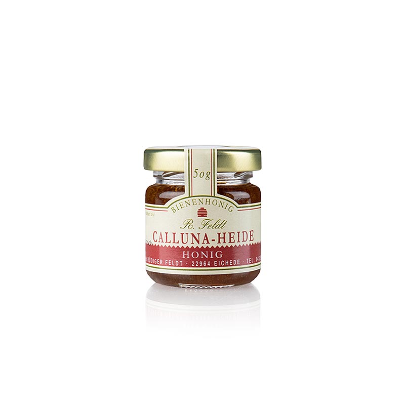 Calluna-lynghonning, portionsglas, Imkerei Feldt, 50 g