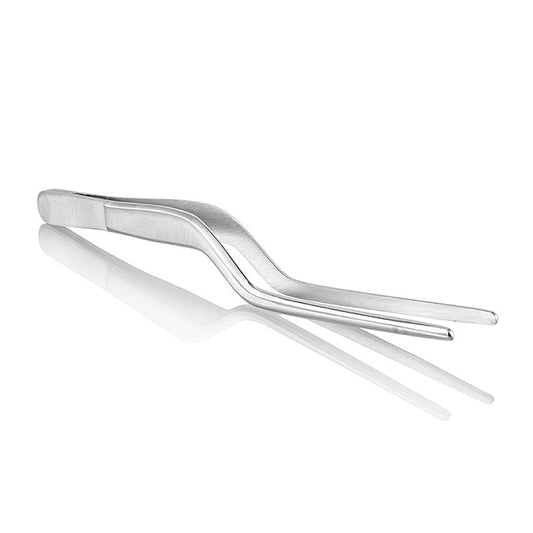 Pincet til dekoration, sushi & sashimi "Pinza", buet, 14 cm, 100% Chef (P/34007)