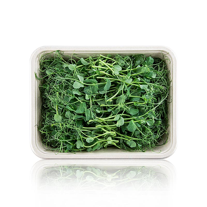 Fuldpakket mikrogrønt "Ærter", helt unge blade/spirer, 100 g