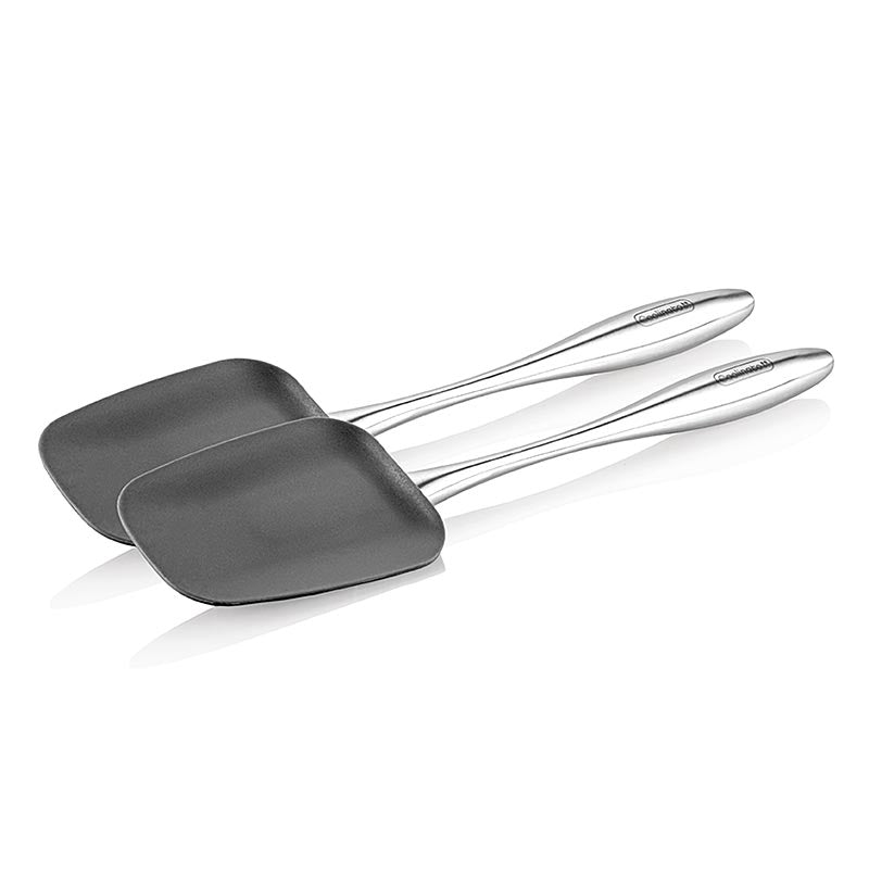 Silikone kogeske, rustfrit stål, 2-delt, Coolinato, 1 stk