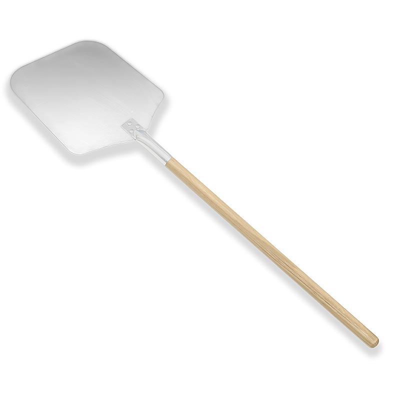 Pizzaskræl, aluminium med træhåndtag, 35x30,5 cm skræl, håndtag 94 cm, 1 St
