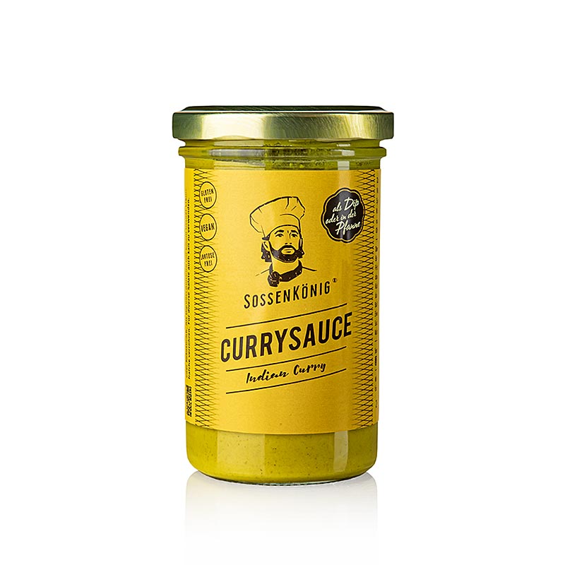 Sossenkönig - Indian Curry, færdiglavet sauce, 250 ml