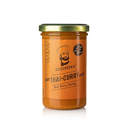 Sossenkönig - Rød thailandsk karry, færdiglavet sauce, 250 ml