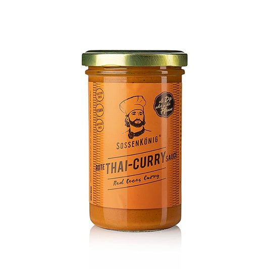 Sossenkönig - Rød thailandsk karry, færdiglavet sauce, 250 ml