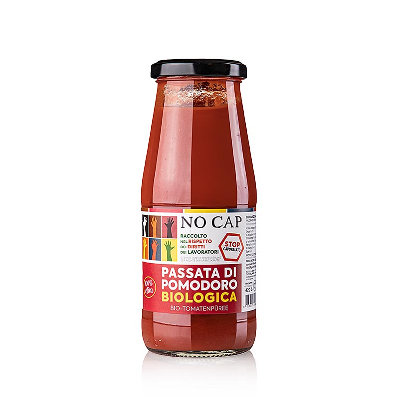 Tomatpuré, NO CAP, økologisk, 420 g
