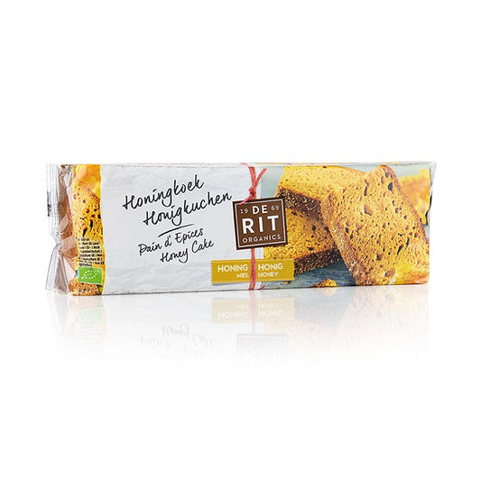 Honningkage (honningbrød), skåret, de Rit, økologisk, 300 g