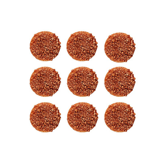 Chokoladedekoration Crumble Bronze, Dobla (77764), 369 g, 486 stk
