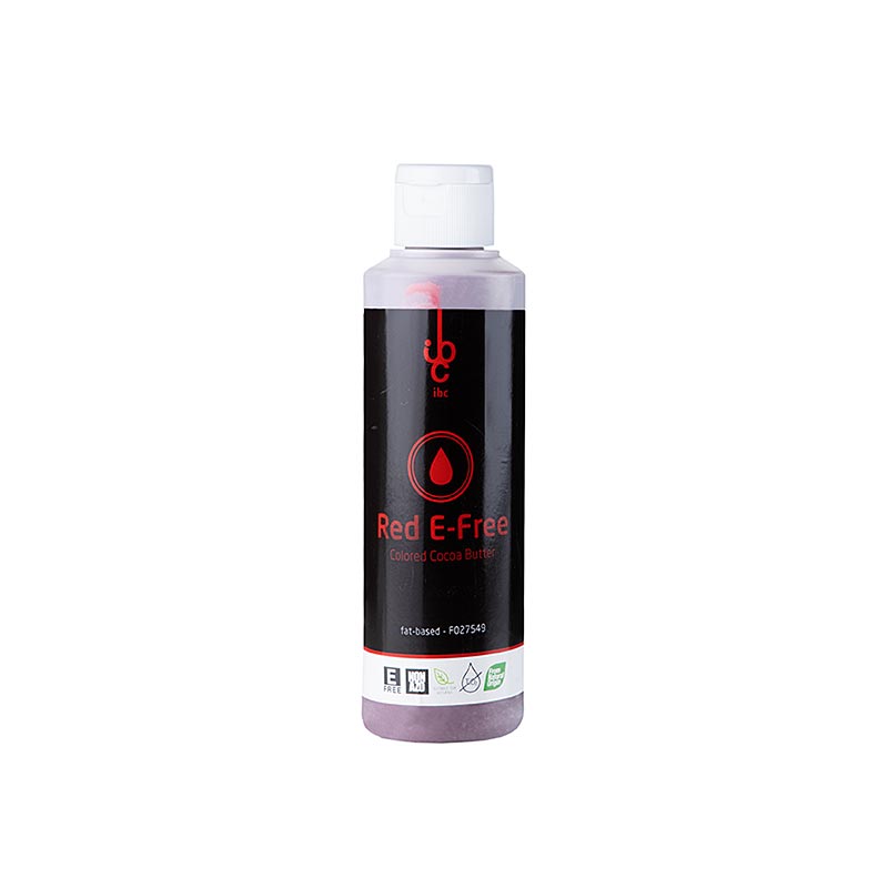 Kakaosmør, rød, Clean Label, IBC, 245 g