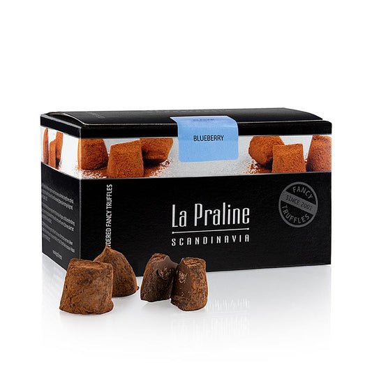 La Praline Fancy Truffles, chokoladekonfekt med blåbær, Sverige, 200 g