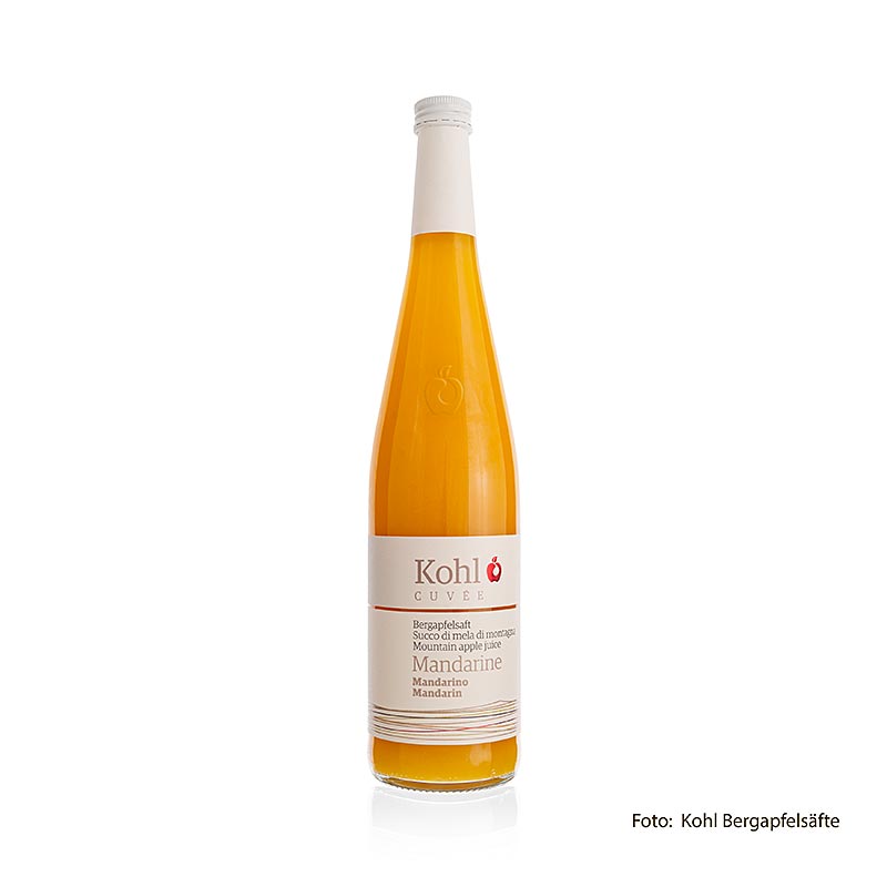 Kohl Cuvée bjergæblejuice + mandarin, 750 ml